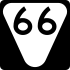 State Route 66 secondary marker