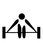 Weightlifting pictogram.svg