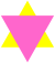 Pink triangle jew.svg