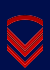 Rank insignia of primo aviere scelto of the Italian Air Force.svg