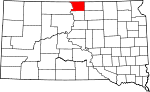 State map highlighting Campbell County