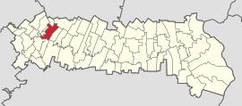 Location in Ialomița County