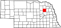 State map highlighting Madison County
