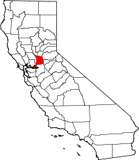 Location in the state of California