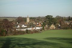 Looking north to Sandridge across the fields.jpg