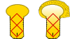 Epaulettes lieutenant seconde classe armee Napoleonienne.svg