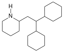 Perhexiline structure.svg