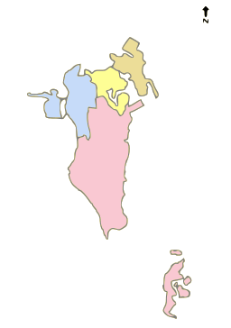 New Governorates of Bahrain 2014.svg