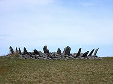 Bryn Cader Faner stone circle - geograph.org.uk - 185579.jpg