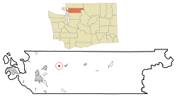 Location of Lyman, Washington