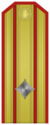 Rank insignia of Майор of the Bulgarian Army.png