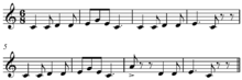 Pop Goes the Weasel melody.PNG