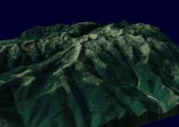 Modelare 3D pentru Muntii Retezat, Romania.gif