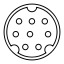 MiniDIN-8 Diagram.svg