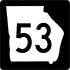 State Route 53 marker