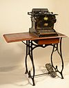 Sholes & Glidden 'Type Writer' manufactured by Remington.jpg
