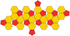 Polyhedron truncated 20 net.svg