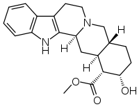 Yohimbine structure.svg