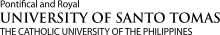 The logotype of the University of Santo Tomas
