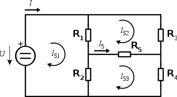 bridge network current flow