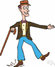 tap dancing - a dance step tapped out audibly with the feet