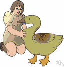 goose down - down of the goose