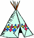 tipi - a Native American tent