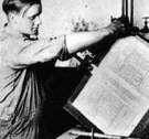 process printing - a method of printing colored reproductions from halftone plates