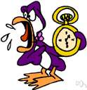 inopportunely - at an inconvenient time