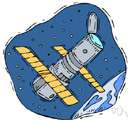 astronomy satellite - a satellite equipped with a telescope to observe infrared radiation