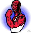 abductor - a muscle that draws a body part away from the median line