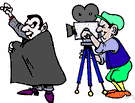 movie actor - an actor who plays a role in a film