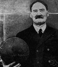 Naismith - United States educator (born in Canada) who invented the game of basketball (1861-1939)