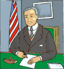 Oval Office - the office of the President of the United States in the White House