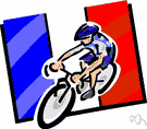 tricolor - a flag having three colored stripes (especially the French flag)