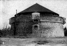 martello tower - a circular masonry fort for coastal defence
