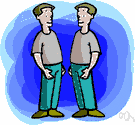 twinned - being two identical