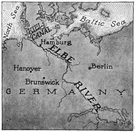 Elbe River - a river in central Europe that arises in northwestern Czechoslovakia and flows northward through Germany to empty into the North Sea