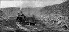 strip mine - an open mine (usually for coal) where the seams run close to the surface