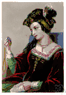 Anne Boleyn - the second wife of Henry VIII and mother of Elizabeth I