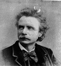 Edvard Hagerup Grieg - Norwegian composer whose work was often inspired by Norwegian folk music (1843-1907)