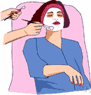 facial - of or concerning the face