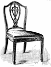 Sheraton - a furniture style that originated in England around 1800