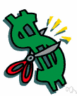 cost cutting - the act of cutting costs