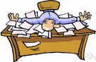 overworking - the act of working too much or too long