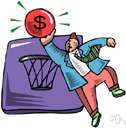 professional basketball - playing basketball for money