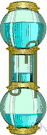 water clock - clock that measures time by the escape of water