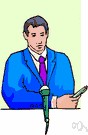 broadcast journalist - a journalist who broadcasts on radio or television