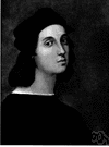 Raffaello Sanzio - Italian painter whose many paintings exemplify the ideals of the High Renaissance (1483-1520)