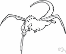 flying dragon - any of several small tropical Asian lizards capable of gliding by spreading winglike membranes on each side of the body